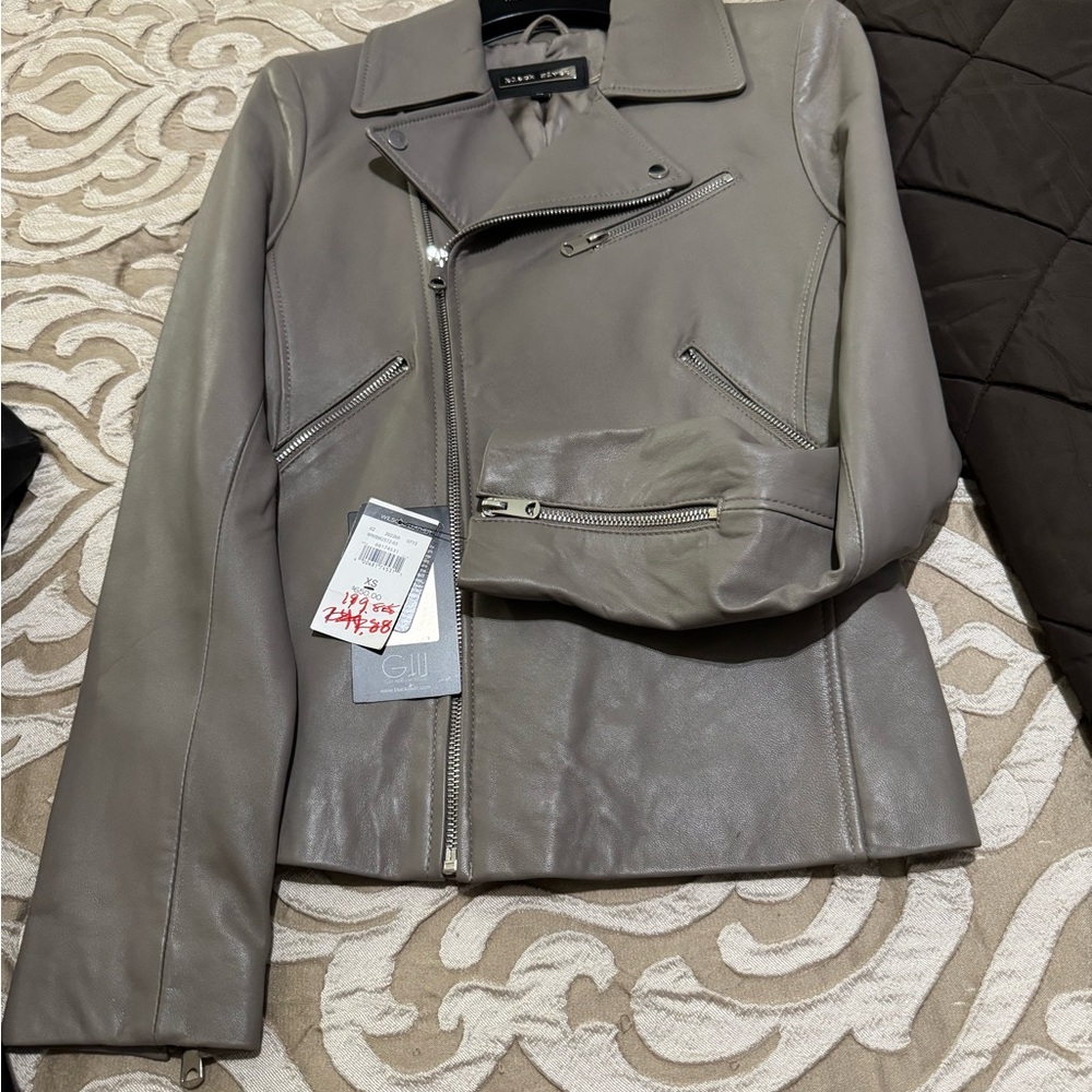 Lather jacket
